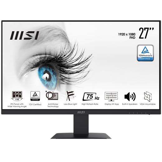 27 Msı Pro Mp273 Ips Fhd 5Ms 75Hz Hdmı Dp