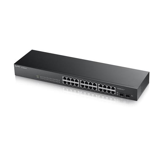 Zyxel Gs1900-24 24 Port Gıgabıt L2 Yönetilebilir Swıtch 2Xdual Sfp 