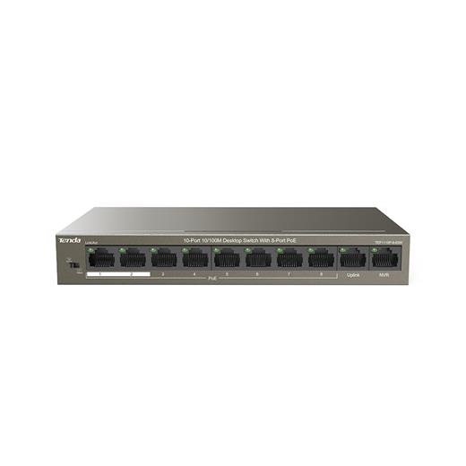 Tenda Tef1110P-8-63W 10Port 10/100 Swıtch