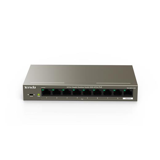 Tenda Teg1109P-8-102W 9 Port 10/100/1000 Swıtch