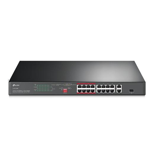 Tp-Lınk Tl-Sl1218P 16Port 10/100 Poe Swıtch 