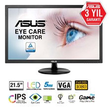 21.5 Asus Vp228De Led 5Ms Fhd Vga Vesa - 1