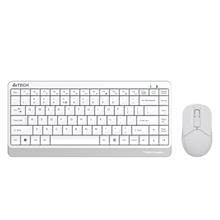 A4 Tech Fg1112 2.4 Q Fn-Mm Mini Klavye+Mouse Set Beyaz