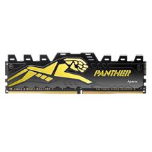 Apacer Panther Black-Gold 8Gb (1X8Gb) 3200Mhz Cl16 Ddr4 Gaming Ram (Ah4U08G32C28Y7Gaa-1)