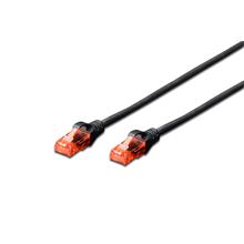 DIGITUS DK-1617-030/BL CAT6  PATCH KABLO SİYAH 3 METRE