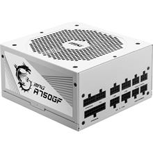 MSI MPG A750GF WHITE 750W 80+ GOLD POWER SUPPLY