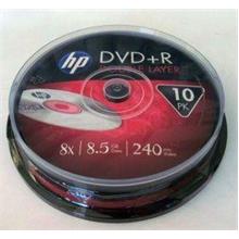 Hp Dvd+R Dl 8X 8.5Gb.10Lu Cakebox (Dre00060-3)