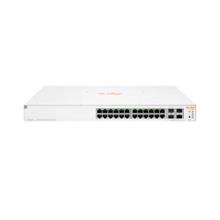 Hpe Aruba Ion Jl684A 1930 24 Port Gıgabıt+4X10Gb Sfp Yönetilebilir L2+ Rackmount 370W Poe Swıtch