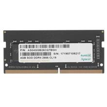 Apacer 4Gb (1X4Gb) 2666Mhz Cl19 Ddr4 Notebook Sodımm Ram (Es.04G2V.Knh)