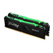 16Gb Kıngston Fury Beast Rgb Ddr4 3600Mhz Kf436C17Bbak2/16 2X8G