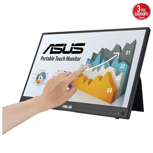 15.6 Asus Mb16Aht Ips Fhd 60Hz 5Ms Hdmı Type C