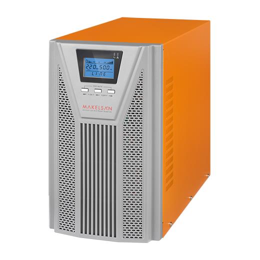 MAKELSAN POWERPACK SE 2 KVA / 1800W (1F/1F) 5-10dk (4x 12V/9AH) ONLINE MU02000N11EAV06