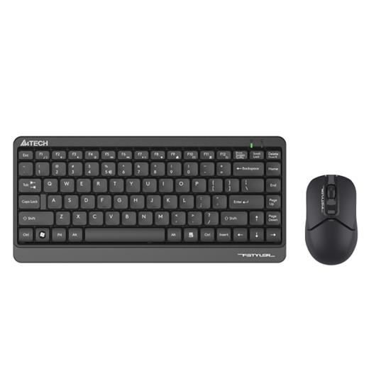 A4 Tech Fg1112 2.4 Q Fn-Mm Mini Klavye+Mouse Set Siyah