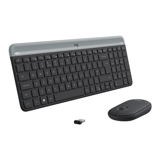 LOGITECH MK470 KABLOSUZ SET USB SİYAH 920-009435