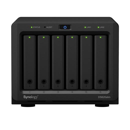 Synology Ds620Slım 6 Yuvalı 2 Gb Nas Depolama Ünitesi