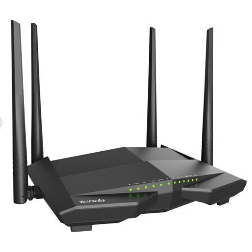 Tenda V12 Ac1200 4Port Adsl/Vdsl 1200Mbps Modem/Router