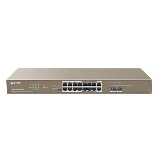 Tenda Teg1118P 16Port 10/100/1000 Poe Swıtch