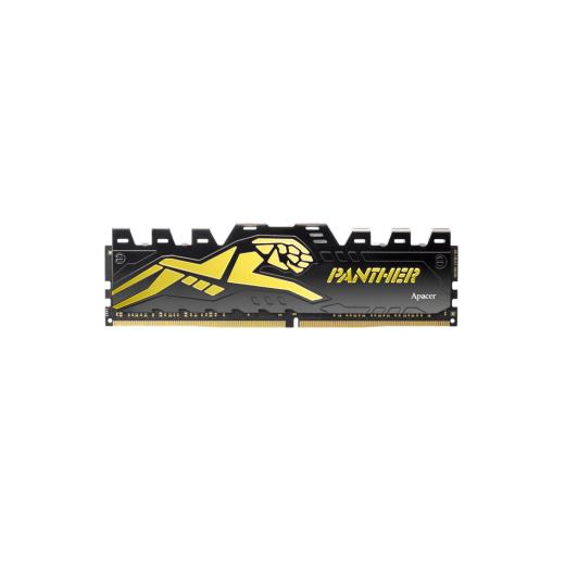 Apacer Panther Black-Gold 16Gb (2X8Gb) 3200Mhz Cl16 Ddr4 Gaming Ram (Ah4U16G32C28Y7Gaa-2)