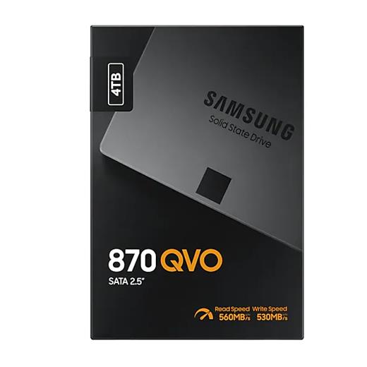 4Tb Samsung 870 560/530Mb/S Qvo Mz-77Q4T0Bw Ssd