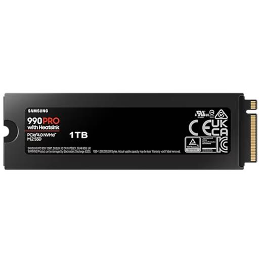 1TB SAMSUNG 990 PRO SOĞUTUCULU M.2 NVMe 7450/6900MB/s MZ-V9P1T0CW (Resmi Distribütör Garantili)