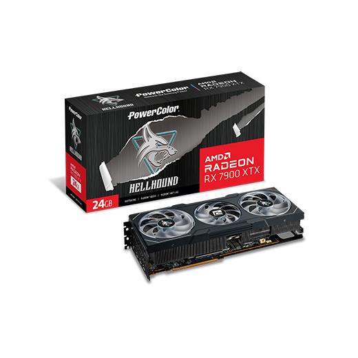 POWERCOLOR HELLHOUND RX7900XTX 24G-L/OC 24GB GDDR6 384Bit