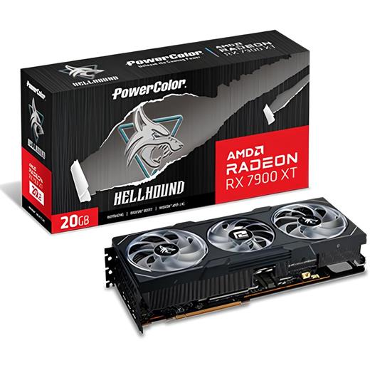 POWERCOLOR HELLHOUND  RX7900XT 20G-L/OC 20GB GDDR6 320Bit