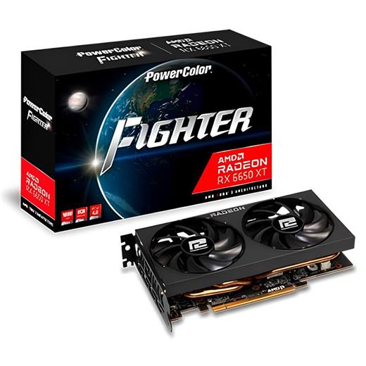 Powercolor Fıghter Axrx 6650Xt 8Gbd6-3Dh 8Gb Gddr6 128Bit