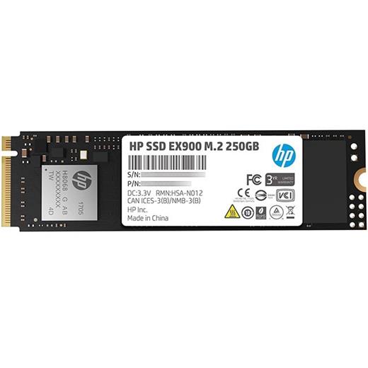 Hp 2Yy43Aa 250Gb 2100/1300Mb/S M.2 Pcıe Nvme Ssd Ex900