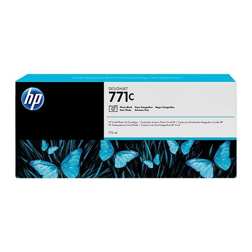 Hp B6Y13A 771C 775 Ml Fotoğraf Siyahı Designjet Mürekkep Kartuşu