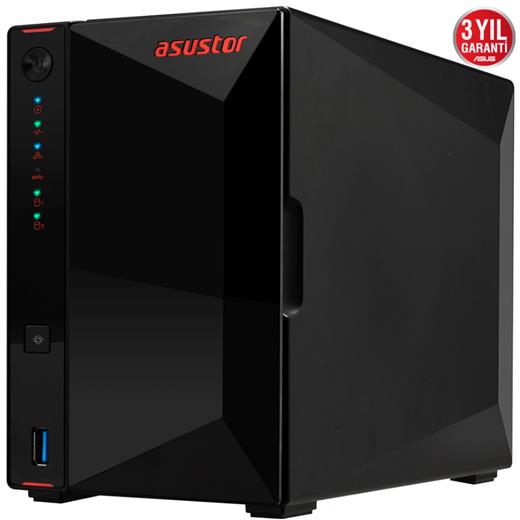 Asustor As5202T 2 Yuvalı 2Gb Nas Depolama Ünitesi