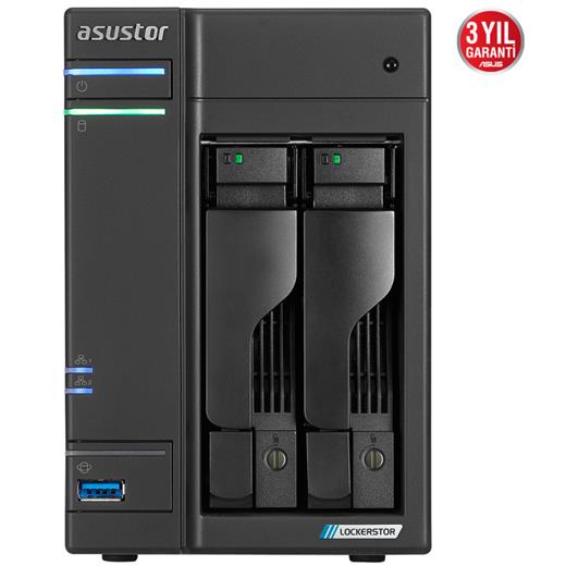 Asustor As6602T 2 Yuvalı 4Gb Nas Depolama Ünitesi