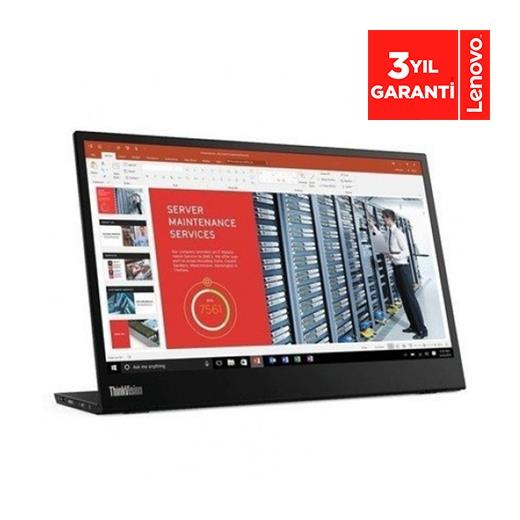 14 Lenovo Thinkvision M14 61Dduat6Tk Fhd Ips 6Ms 60Hz Dp Usb-C 3 Yıl Garanti