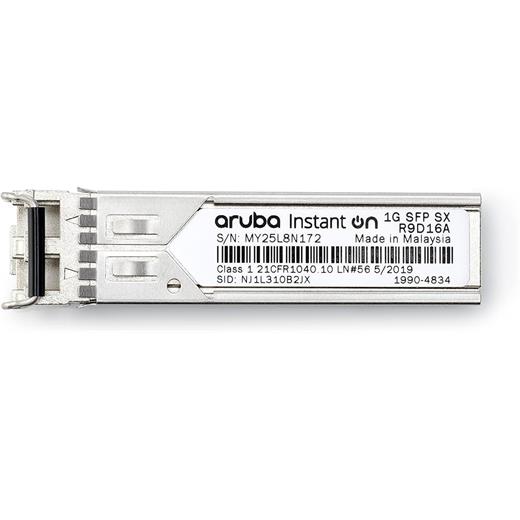 Aruba Instant On R9D16A 1G SFP LC SX 500m MMF XCVR