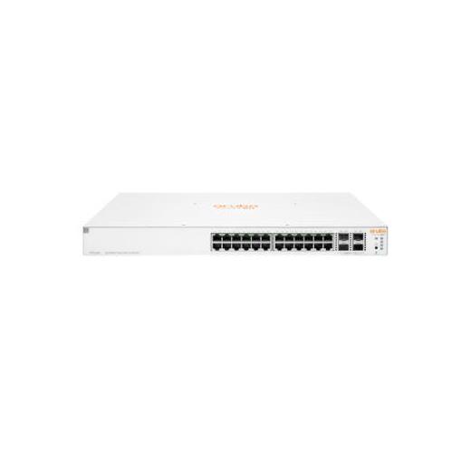 Hpe Aruba Ion Jl684A 1930 24 Port Gıgabıt+4X10Gb Sfp Yönetilebilir L2+ Rackmount 370W Poe Swıtch