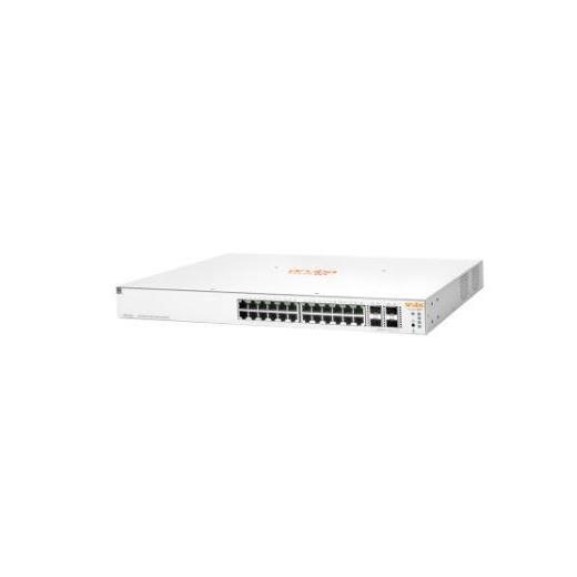 Hpe Aruba Ion Jl684A 1930 24 Port Gıgabıt+4X10Gb Sfp Yönetilebilir L2+ Rackmount 370W Poe Swıtch