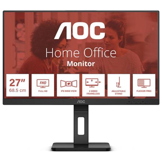 27 Aoc 27E3Qaf Fhd Ips 4Ms 75Hz Vga Hdmı Dvı