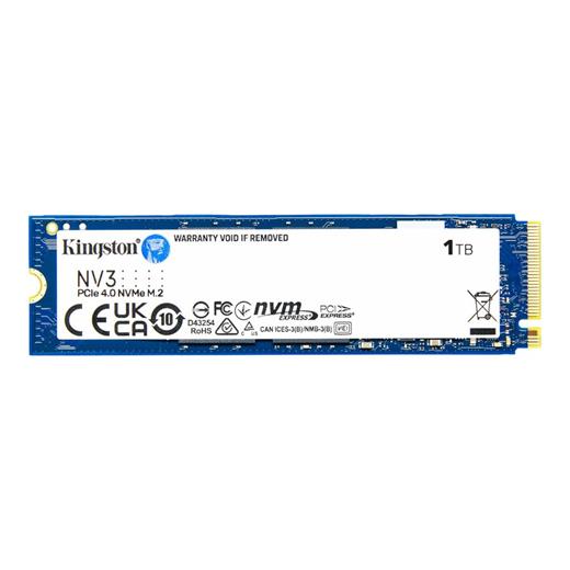 1Tb Kıngston Nv3 Snv3S/1000G 6000/4000Mb/S M.2 Nvme Pcıe 4.0