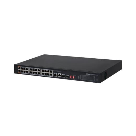 Dahua Pfs3226-24Et-240 24 Port 24Xfe-2Xge-2X1Ge/Sfp 240W Yönetilemez Hi-Poe Switch