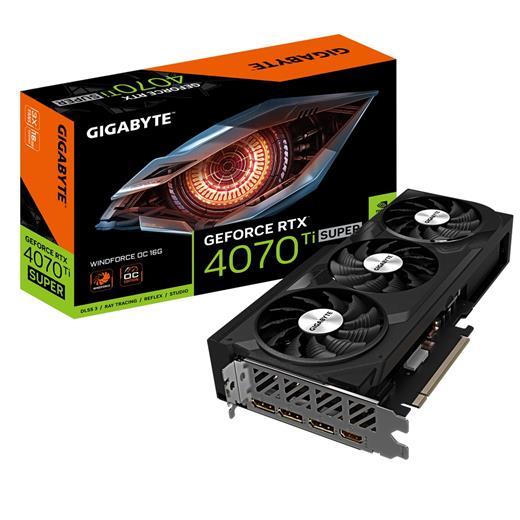 Gıgabyte Gv-N407Tswf3Oc-16Gd Rtx4070 Ti Super Windforce 16Gb Gddr6X Dlss 3 256Bit 