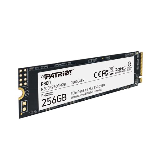 Patriot P300 256Gb 1700/1100Mb/S Nvme M.2 Ssd Disk (P300P256Gm28)