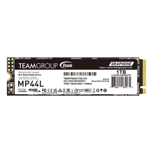 Team Mp44L 1Tb Gen4X4 5000/4500Mb/S Nvme Pcıe M.2 Ssd Disk (Tm8Fpk001T0C101)