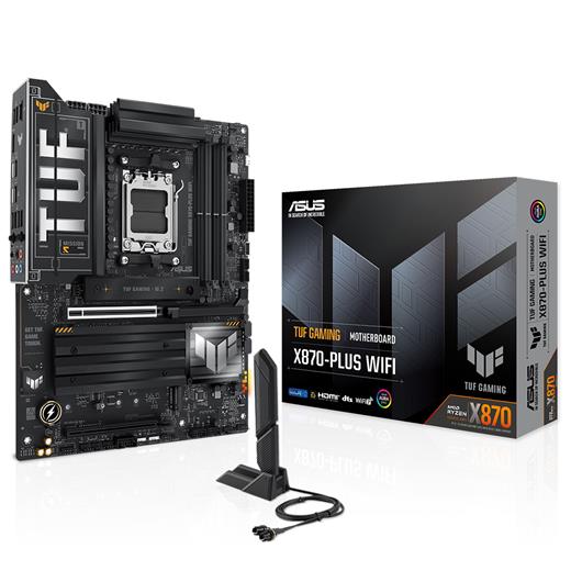 Asus Tuf Gamıng X870-Plus Wıfı Amd Am5 Ddr5 Atx