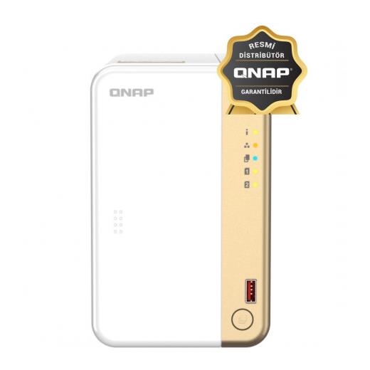 QNAP TS-262-4G 2 YUVALI 4GB DEPOLAMA ÜNİTESİ (Resmi Distribütör Garantili)