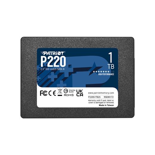 Patriot P220 1Tb 550/500Mb/S 2.5