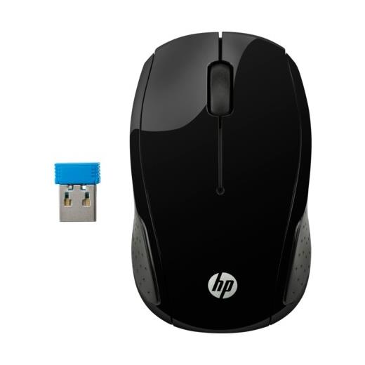 Hp 200 Kablosuz Mouse Siyah X6W31Aa