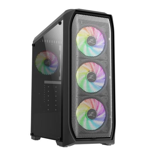 Zalman N5Mf 700W Atx 4Xrgb Fan Midt Kasa