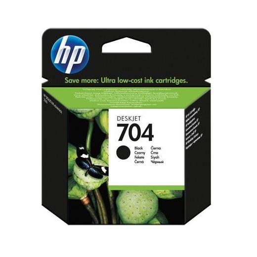 HP 704 Black Siyah Kartuş CN692AE