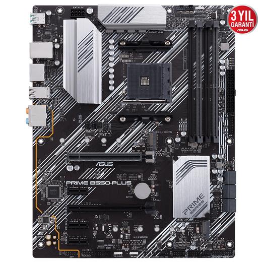 Asus Prıme B550-Plus Ddr4 4600(O.C) Dp Hdmı Am4 