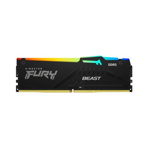 64Gb Kıngston Fury Rgb Ddr5 5200Mhz Cl40 Kf552C40Bbak2-64 2X32G 