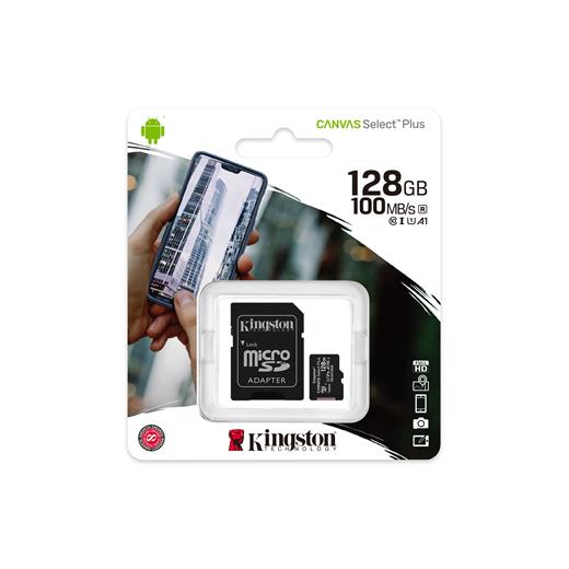 128Gb Mıcro Sd Select Plus Kıngston Sdcs2/128Gb